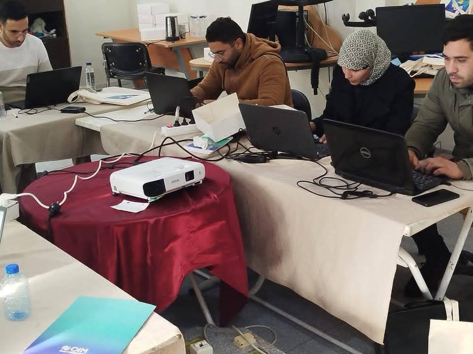 المخيم التكويني في دورته الثانية وفي يومه الرابع 5 ديسمبر بدار الشباب