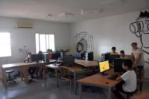 قاعة الإعلامية الصغرى